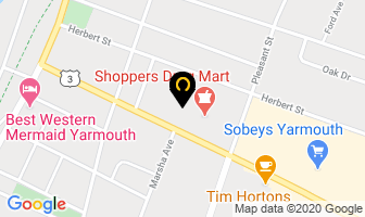 Yarmouth Mazda in Yarmouth map