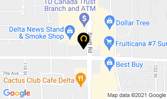 Yau May Dental Ceramics Ltd in Delta map
