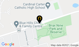 Ycdsb Catholic Education Centre in Aurora map