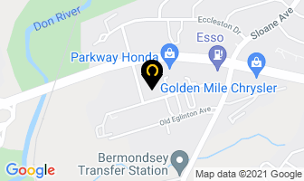Yellow Cab Co in Orillia map