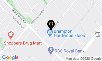 Yellow Eng Services in Brampton map