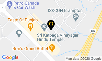 Yellow Tire Centre in Brampton map