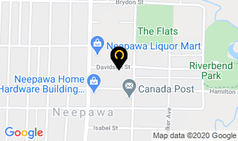 Yellowhead Manor in Neepawa map
