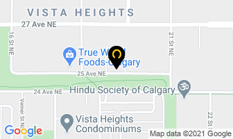 Yellowwood Networks in Calgary map