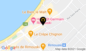 Yin Yan Sushi in Rimouski map