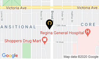 Yoga Haven in Regina map