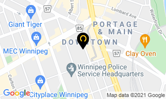 Yoga Public in Winnipeg map
