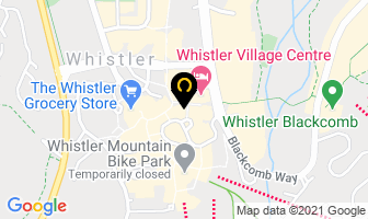Yogacara Whistler in Whistler map