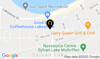 Yogadive Co Inc in Sylvan Lake map