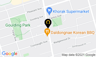 Yogoberri Bakery Caf&eacute; in North York map