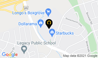 Yogurtys in Markham map