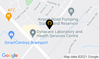 Yokohama Tire Canada Inc in Brampton map