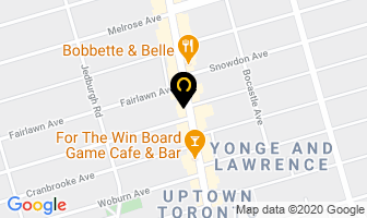 Yonge Lawrence Coin Laundry in Orillia map