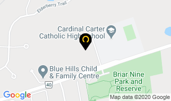 York Catholic District School Board in Joliette map