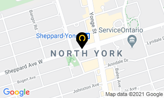 York Credit Services in North York map