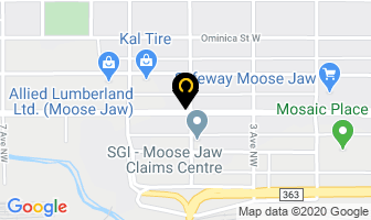York Engine Service in Moose Jaw map