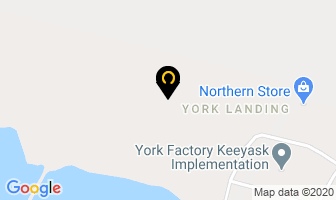 York Factory First Nation in Division No. 22 map