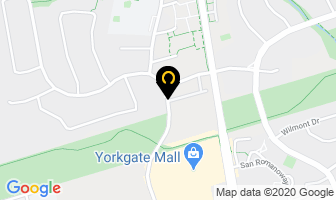York Gate Apartments in North York map