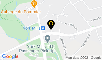 York Mills Centre in Orillia map
