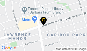York Paediatric Therapy Services Inc in North York map