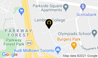 Yorkland Caffee in North York map