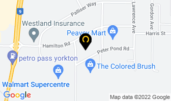 Yorkton Dodge in Yorkton map