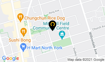 Yorktown Montessori School in Orillia map