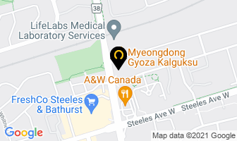 Yoshiko Japanese Restaurant in Vaughan map
