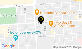 Young Insurance Agency in Lethbridge map