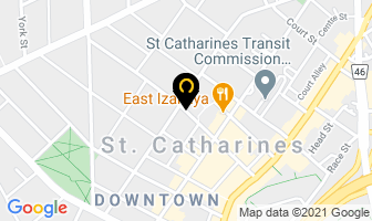 Young Life & Financial Services in St. Catharines map