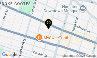 Your Mortgage Minute in Hamilton map