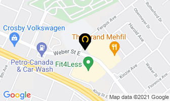 Your Neighbourhood Credit Union in Kitchener map