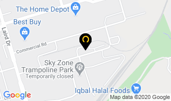 Your Way Delivery Services in Orillia map