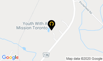 Youth With A Mission Toronto in Caledon map