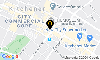 Yuk Yuk's Komedy Kabaret in Kitchener map