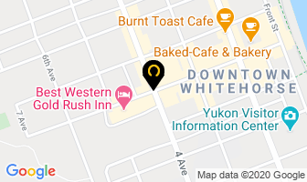 Yukon Foundation in Whitehorse map