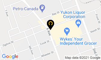 Yukon Lung Assn in Whitehorse map