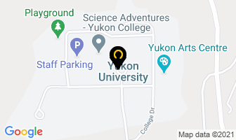 Yukon Workinfonet in Whitehorse map