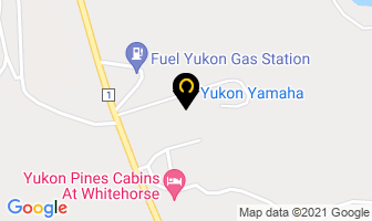 Yukon Yamaha in Whitehorse map