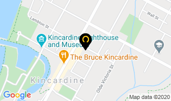 Yundt Beth Custom Upholstery in Kincardine map