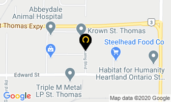 Yurek Pharmacy Ltd in St. Thomas map
