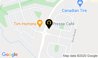 Yuzu Sushi in Chambly map