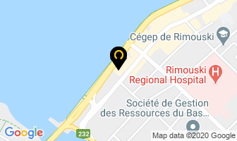 Yuzu Sushi in Rimouski map