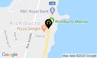 Yves J Robichaud in Richibucto map