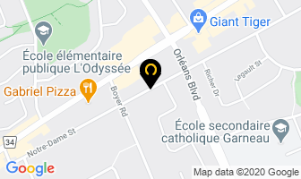 Yvette Aesthetics & Electrolysis in Orléans map
