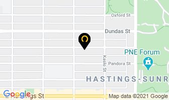 Zabolotney Graphic Design in Toronto map