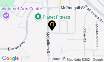 Zacharias Vickers Mccann Llp in Abbotsford map
