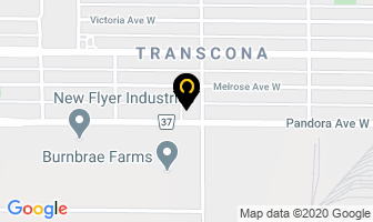 Zaharia Chiropractic in Winnipeg map