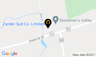 Zander Sod Co Limited in Kingston map
