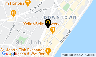 Zapata's Mexican Restaurant in St. John's map